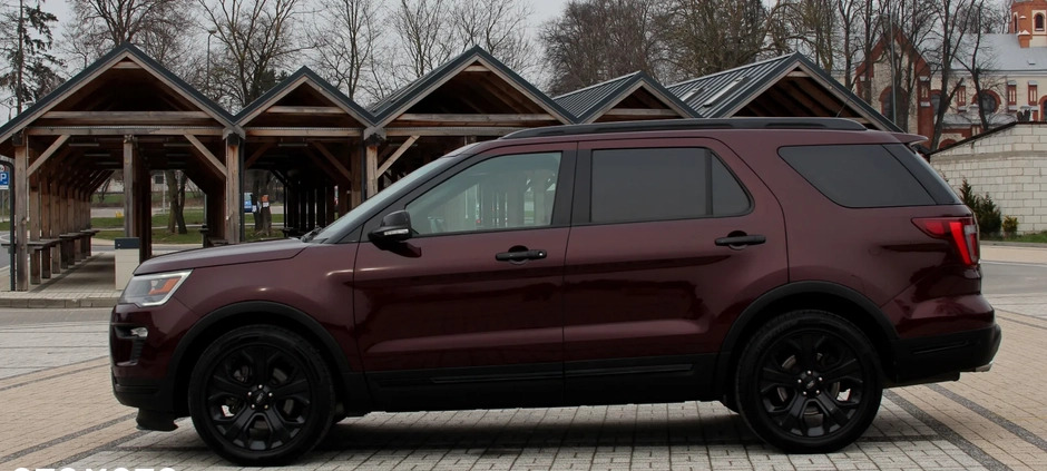 Ford Explorer cena 129000 przebieg: 80000, rok produkcji 2018 z Lublin małe 466